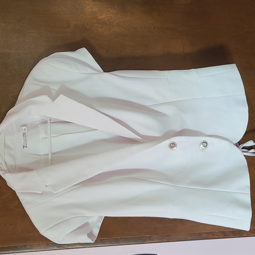 White dress jacket
